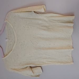 Yellow Quarter Length Sleeve Shirt